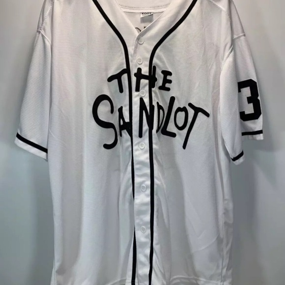 The Sandlot Baseball Jersey #30 Benny the Jet Rodriguez Size XL - Picture 10 of 12